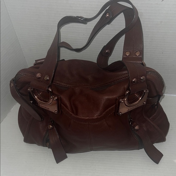 b. makowsky Handbags - Vintage Y2K B. Makowsky Purse Leather Slouchy Tote Bag